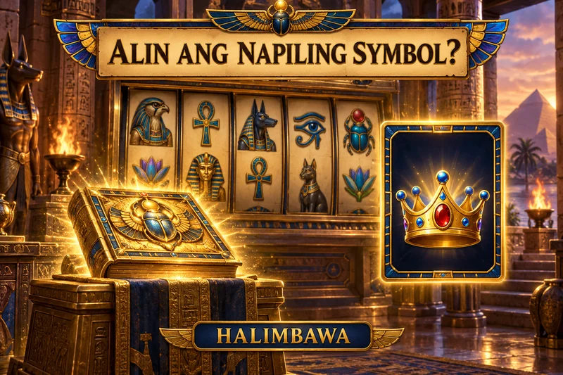 Original slot concept: John Hunter and the Book of Tut. Select expanding symbol, not all bonus symbols. Not actual provider screenshot.